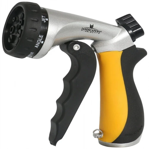 Landscapers Spray Nozzle, Female, Metal, Black and Yellow